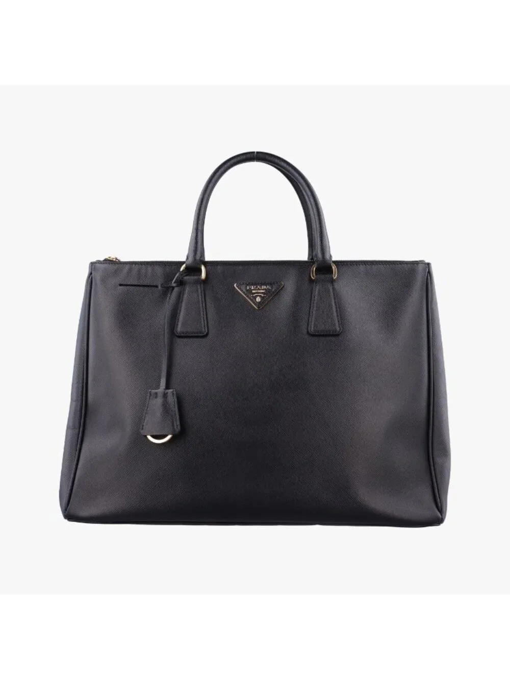 Prada Galleria Black Saffiano Leather 7 Handbag